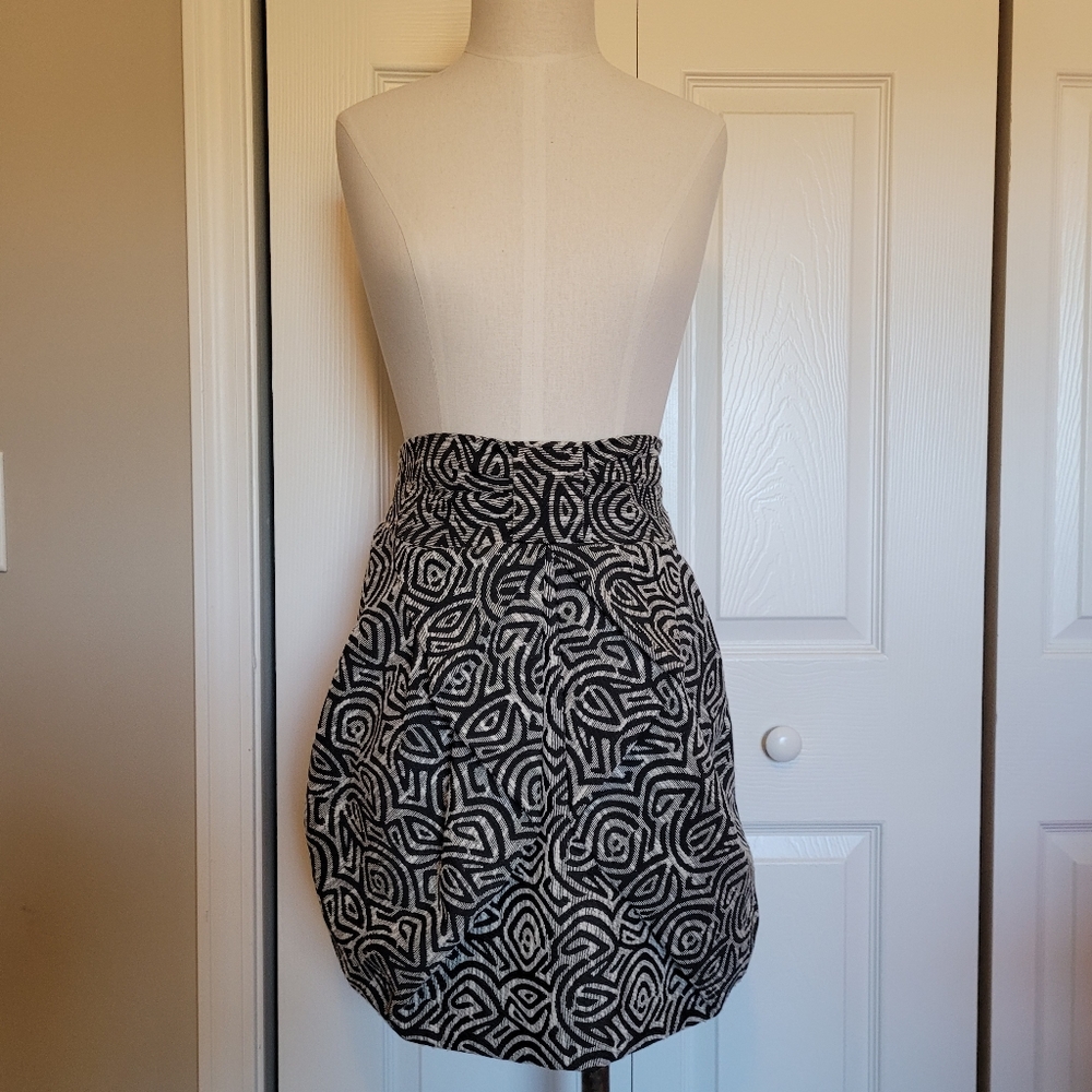 Eva Franci bubble mini skirt
